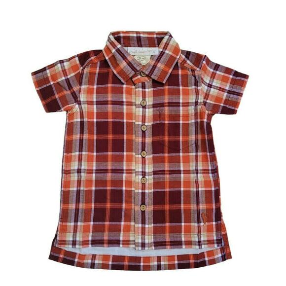 Well Dressed Wolf Red Fall Plaid Shirt